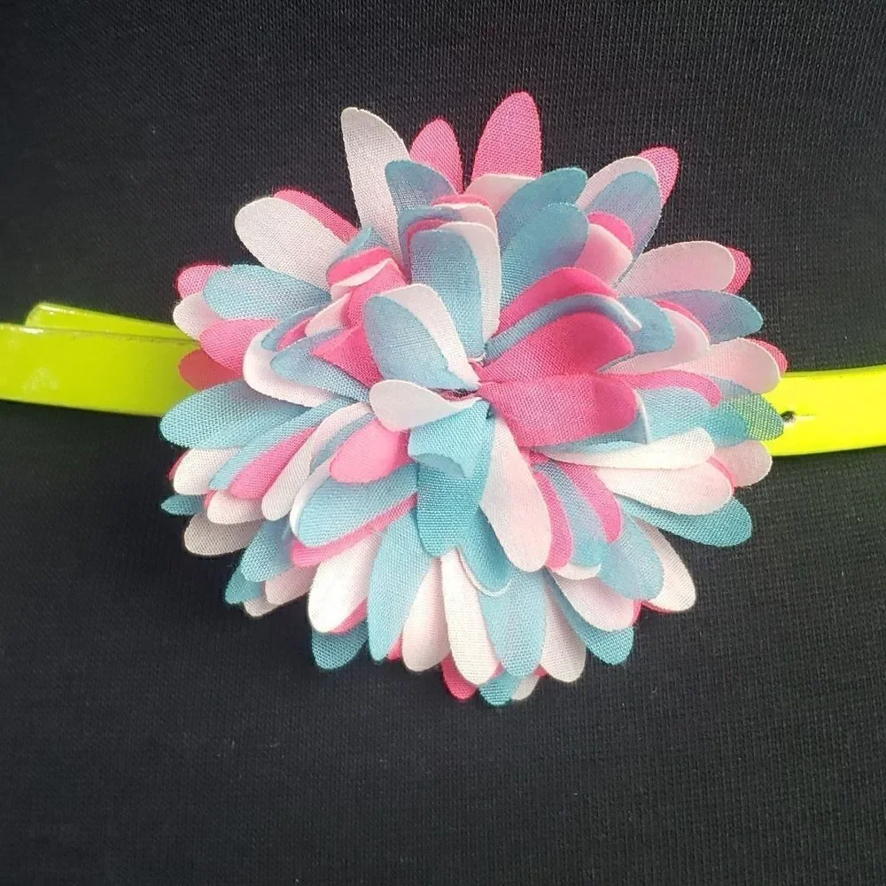 Floral Lime Green Belt‎